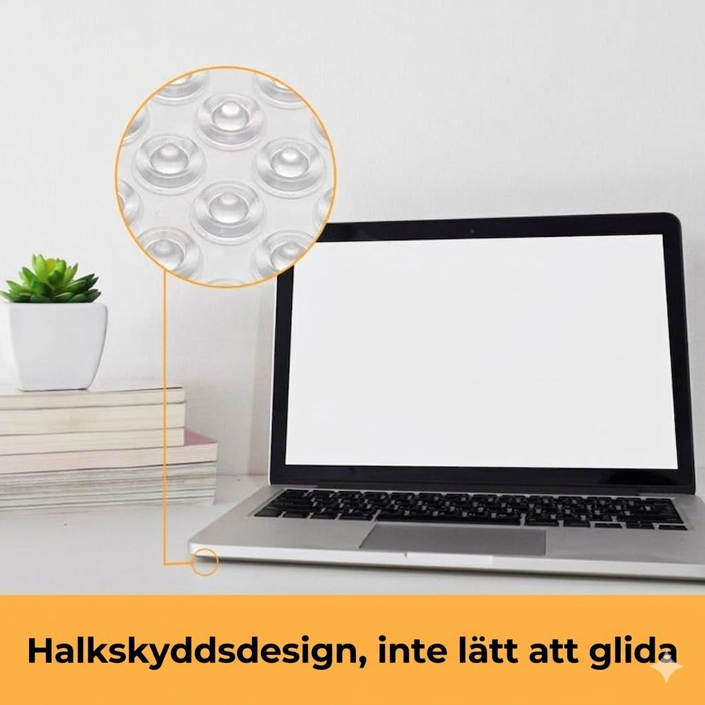 Transparenta silikonmöbeltassar (24 st)