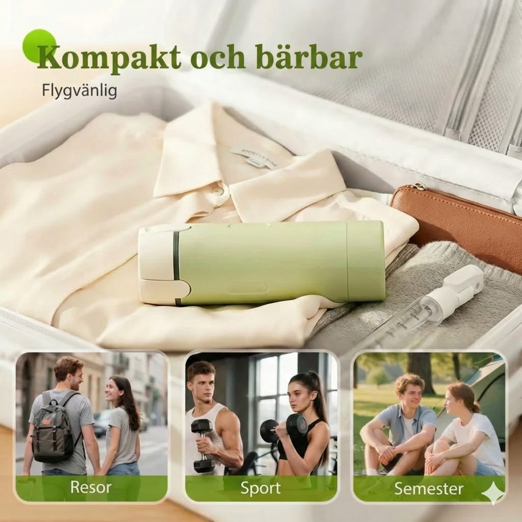 4-i-1 reseflaskset – portabla, läckagesäkra silikonflaskor