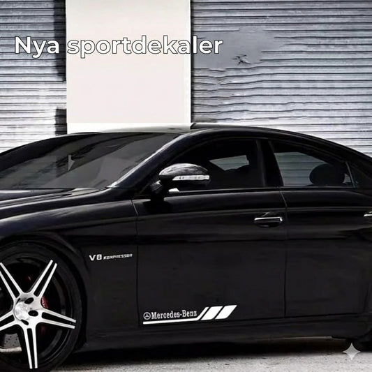 Dekorativ bil klistermärke