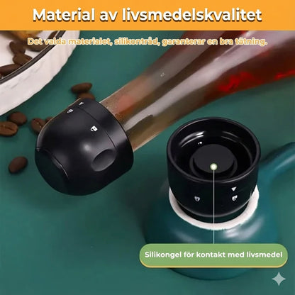 Vakuumpump vinförslutare – håller vinet fräscht längre