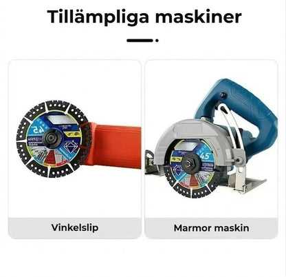 [Set med 4 st] Universella diamant-slipskivor