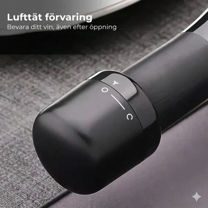 Vakuumpump vinförslutare – håller vinet fräscht längre