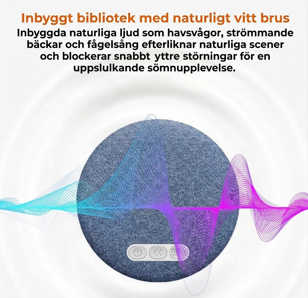 Ultratunn Bluetooth-sömnhögtalare (11 mm) – Perfekt för sidosovare – Trådlösa sömnhörlurar