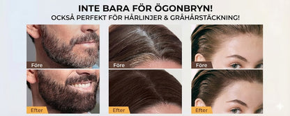 Set för långvarig ögonbrynsmakeup – vattenfast formula
