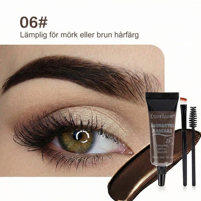 Set för långvarig ögonbrynsmakeup – vattenfast formula