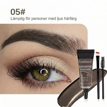 Set för långvarig ögonbrynsmakeup – vattenfast formula