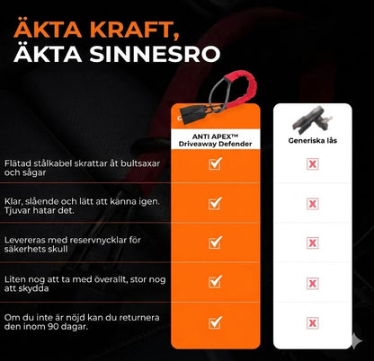 APEX™ Professionellt rattlås