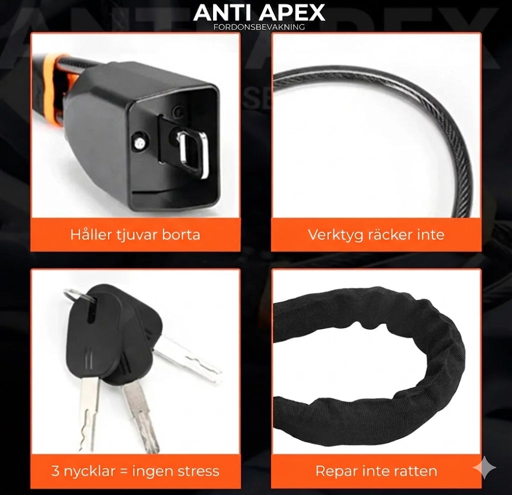 APEX™ Professionellt rattlås