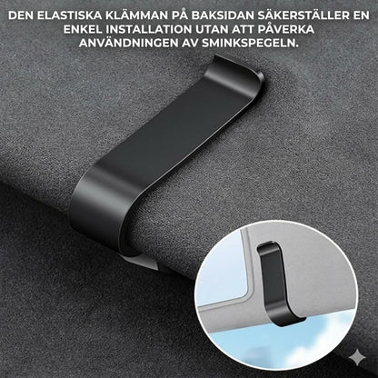 Lyxig magnetisk glasögonhållare för bilen
