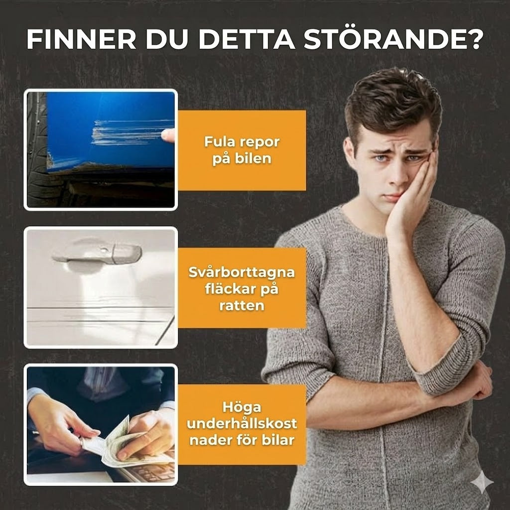 Professionellt repborttagningsmedel för bil