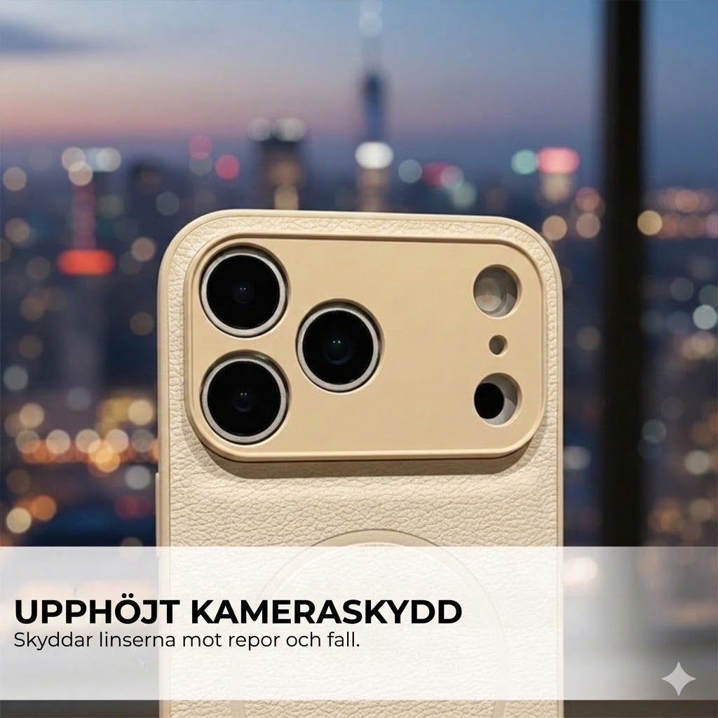 MagSafe-skal för iPhone [12–17] – Lyxig matt yta – Fingeravtrycks- och oljeresistent beläggning