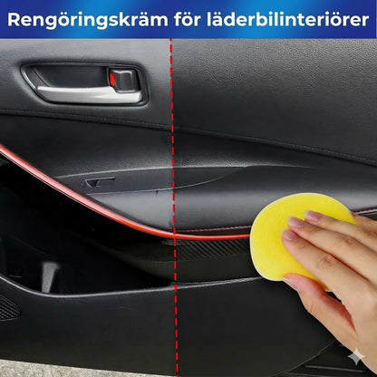 Avancerad lädervårdsbalsam – 3-i-1 rengöring, vård och skydd
