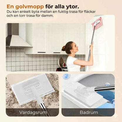 Klämmopp-set med tryckmekanism