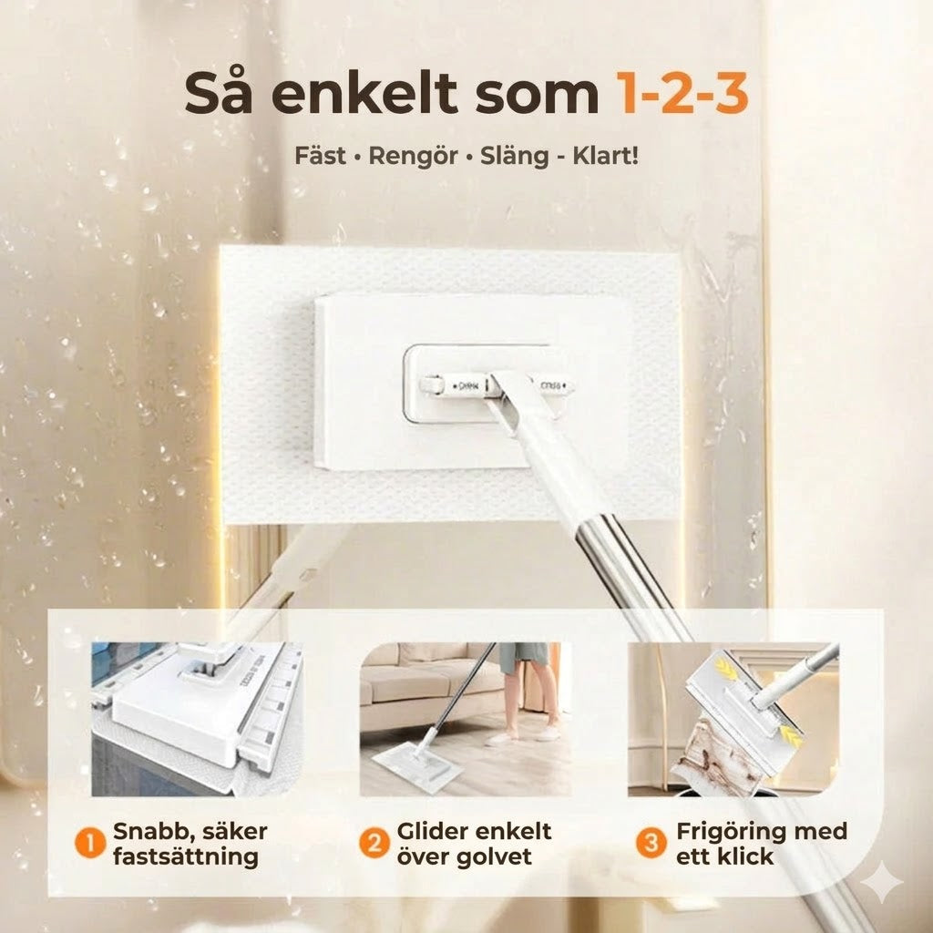 Klämmopp-set med tryckmekanism