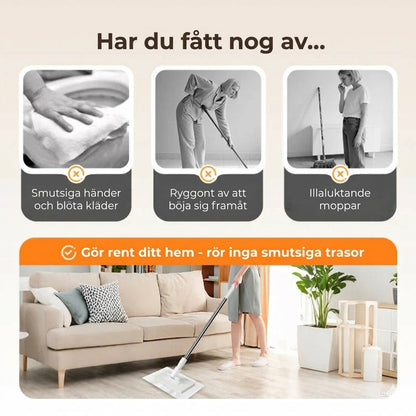 Klämmopp-set med tryckmekanism