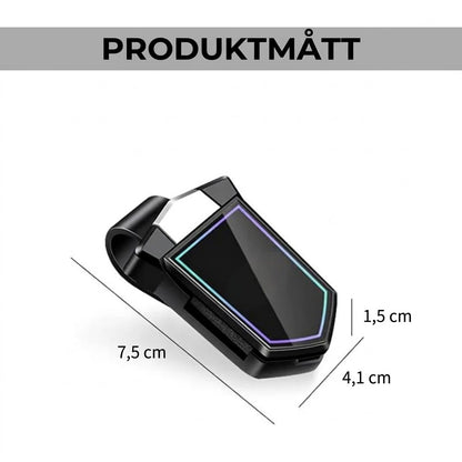 Lyxig magnetisk glasögonhållare för bilen