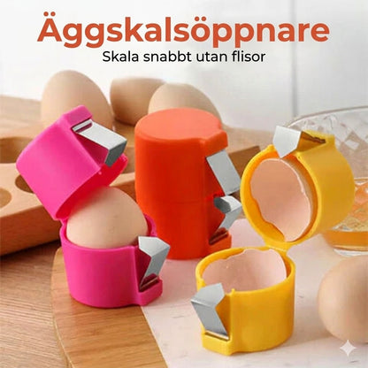 Perfekt äggskalsöppnare med hållare