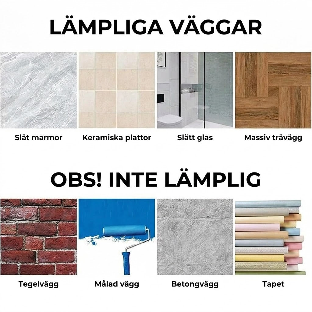 Modern handdukskrok för badrum – Vridlåst sugproppssystem – Avtagbar och återanvändbar – Skadar inte ytan