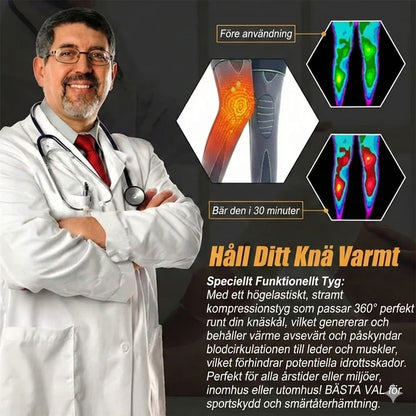 Självuppvärmande knäskydd (2-pack)