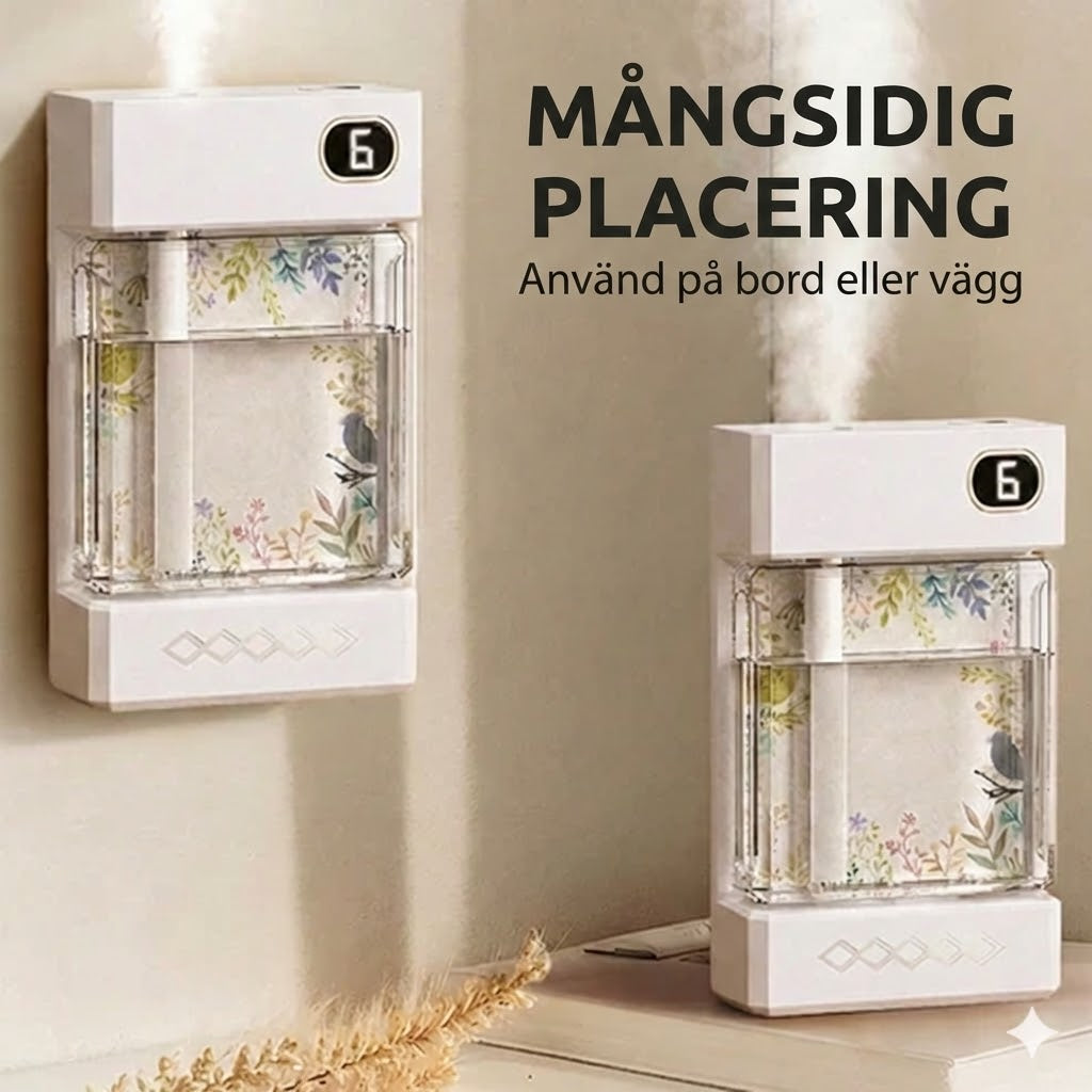 Trådlös aromadiffuser – USB-laddning – med LED-belysning