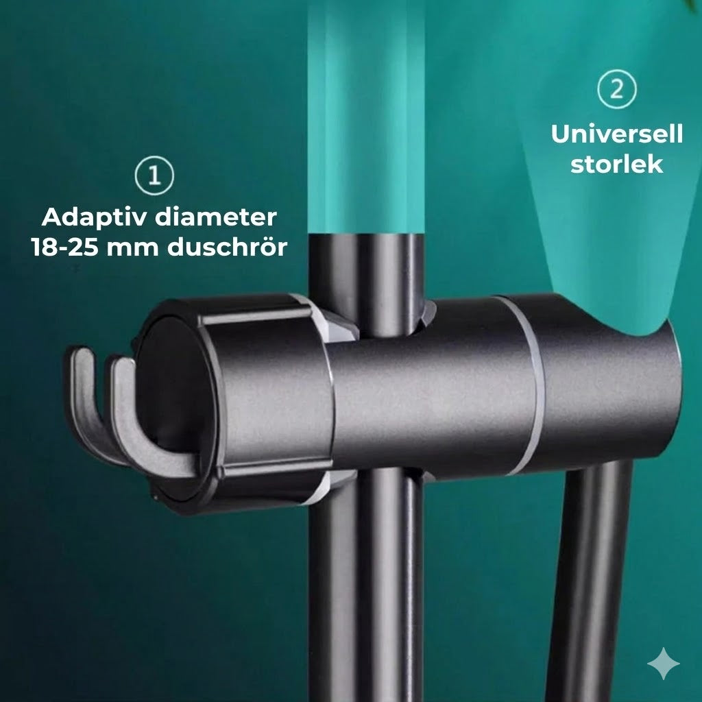 Universell duschhållare