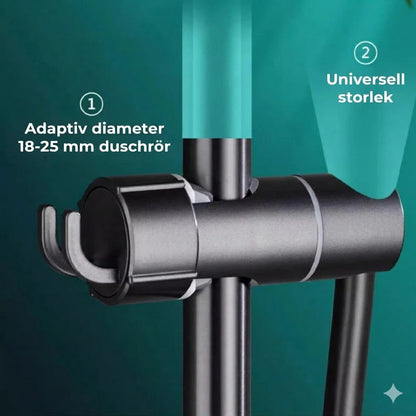 Universell duschhållare