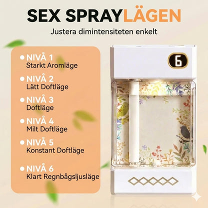 Trådlös aromadiffuser – USB-laddning – med LED-belysning
