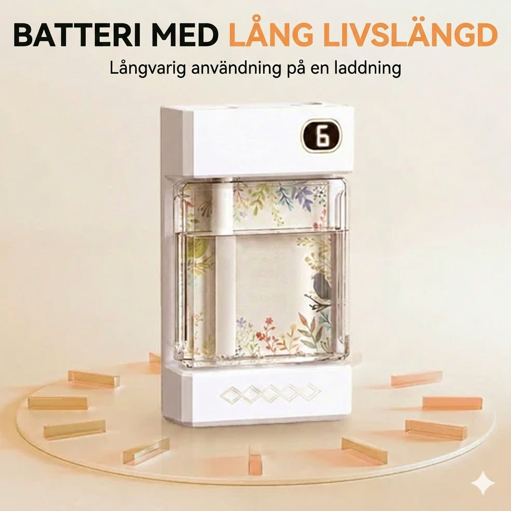Trådlös aromadiffuser – USB-laddning – med LED-belysning
