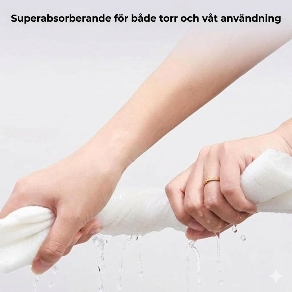 Komprimerade handdukar i tablettform – portabla resehanddukar, perfekta för camping och utomhusaktiviteter